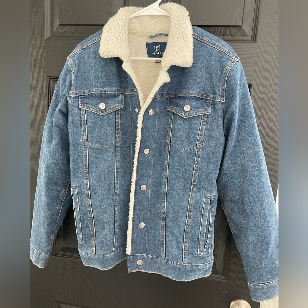 Sherpa lined jean jacket
